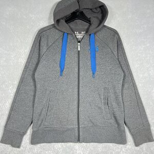 Under Armour Storm Jacket Women’s Small Gray Fleece Lined Zip Up Hoodie